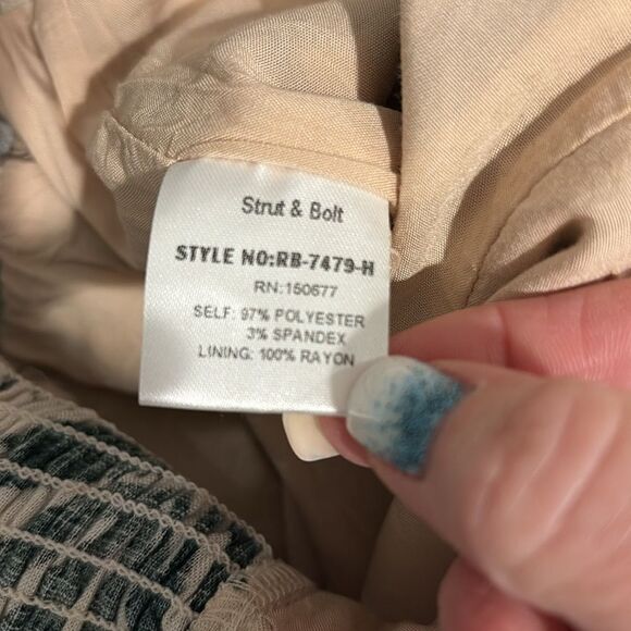 Strut & Bolt Tropical Jumpsuit Size S - Picture 13 of 14